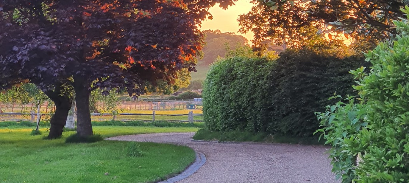 Autumn arrives at Lakeview, with one of the regular stunning sunsets.